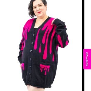 FOXBLOOD SLIMED CARDIGAN